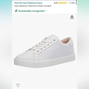 Sam Edelman Women's Ethyl Sneaker - Bright White - Size 7